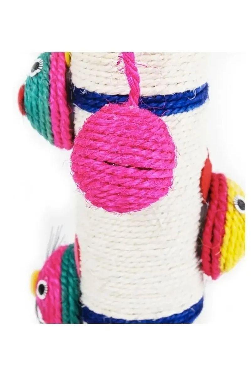 Rascador Para Gatos Poste 60 Cms mascotas -5