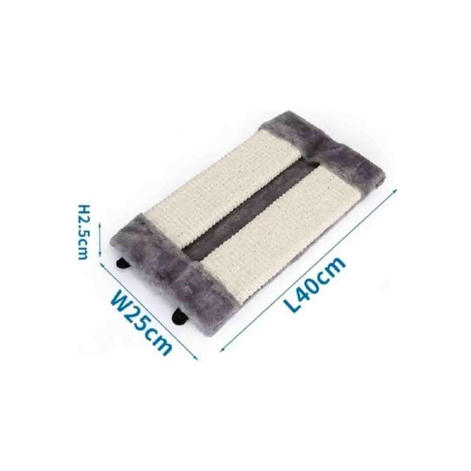 Rascador De Pared Gato Esquinero Sillón Más Catnip GRIS-3