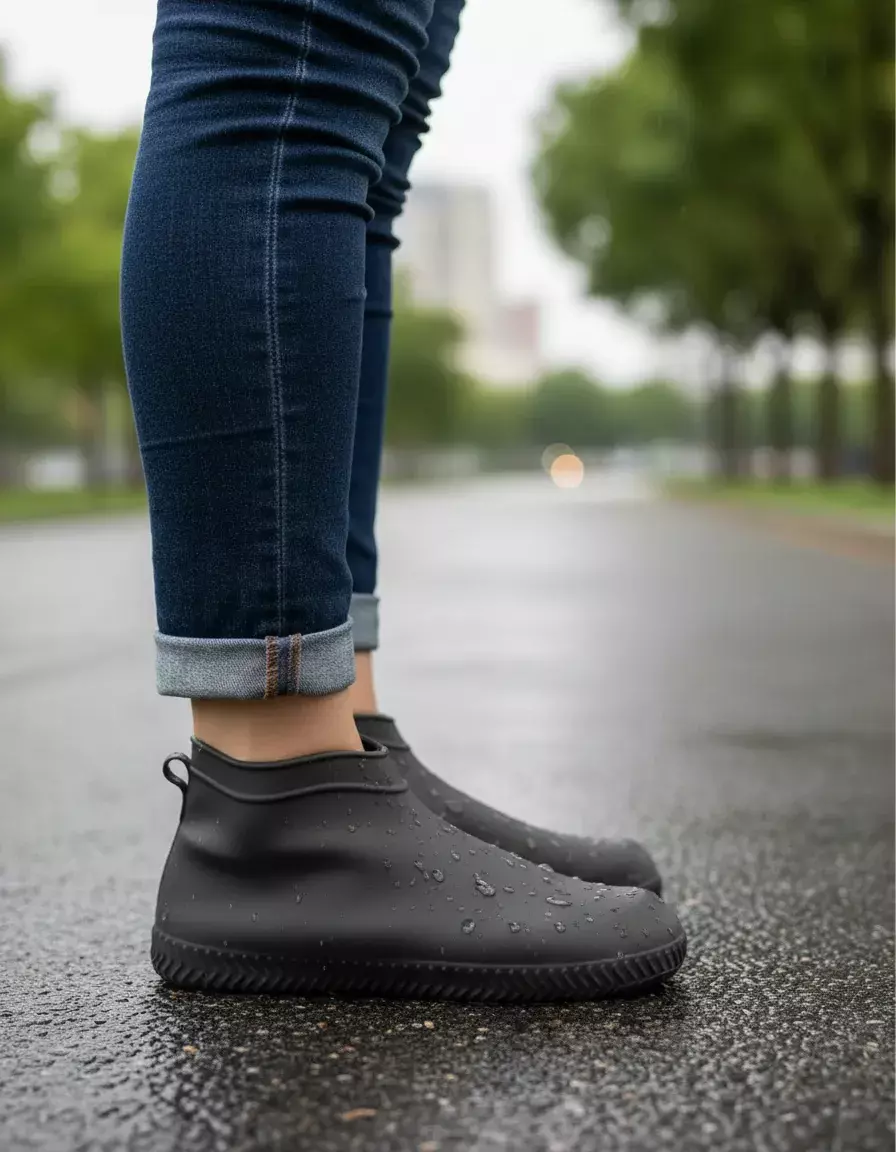 Cubre Calzado Impermeables Para Lluvia Elasticos Zapatos-6