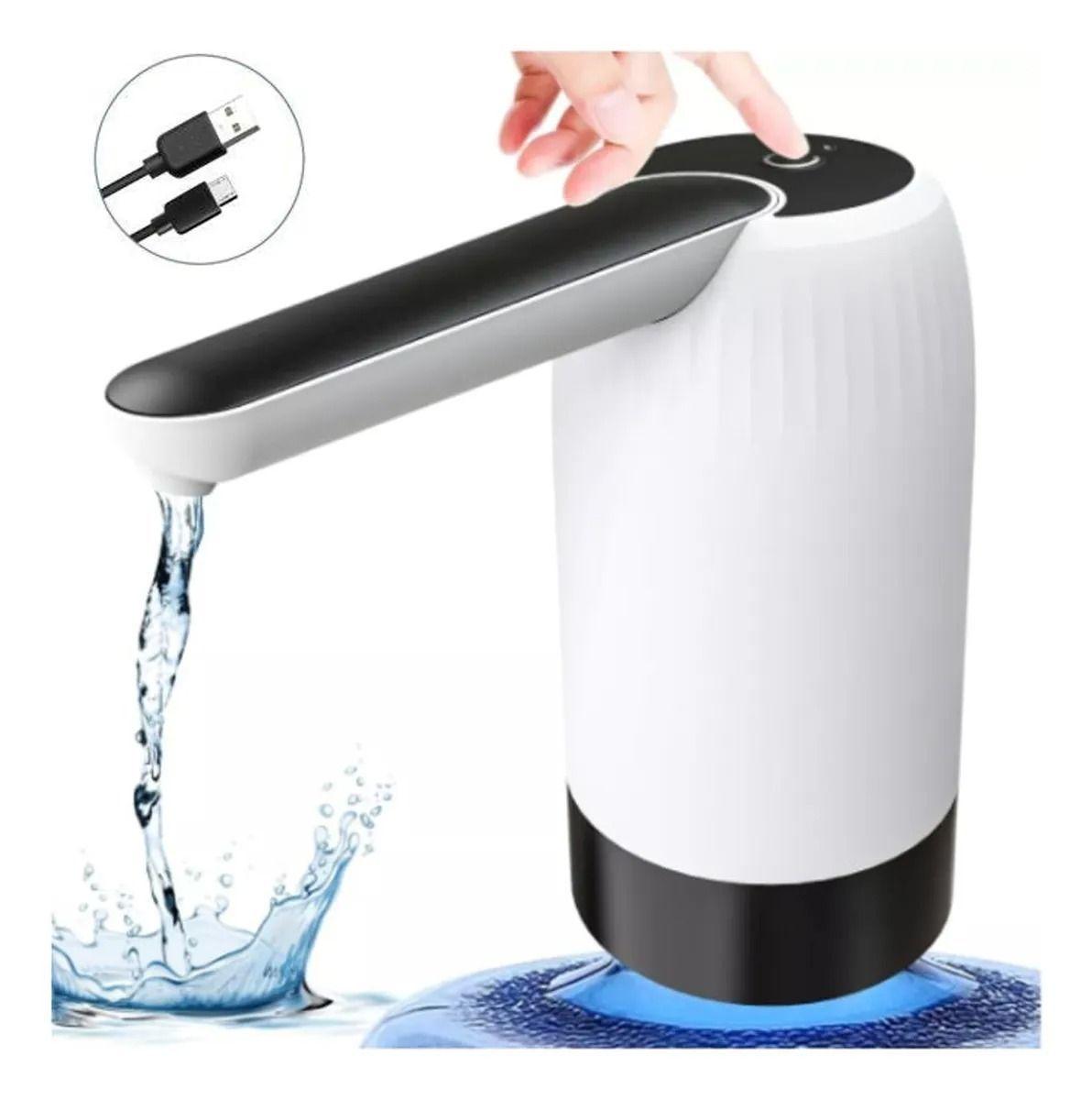 Bomba Agua Dispensador Agua Automática Usb Recargable-2
