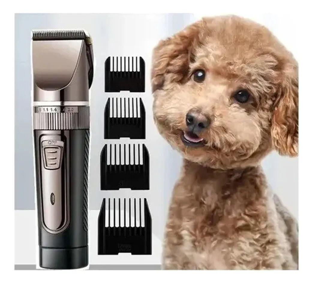 Cortadora De Pelo Para Perros Maquina Corta Recargable Usb-4