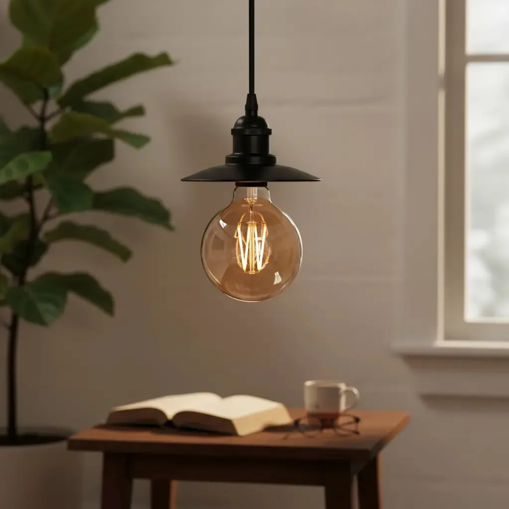 Pack 6 Ampolletas Led G80 Vintage 4w E27 2700k Ambar Luz-5