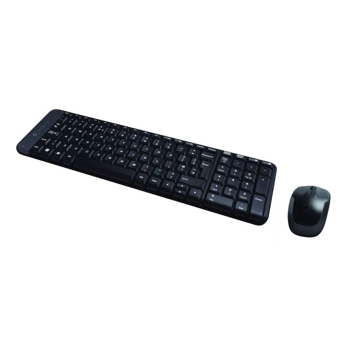 Kit Teclado Y Mouse Inalambrico Logitech Mk220-2