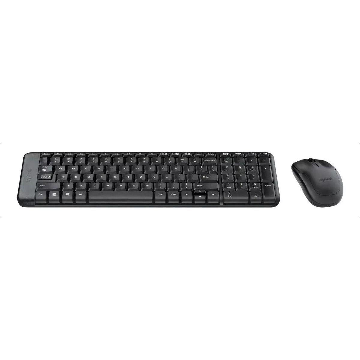 Kit Teclado Y Mouse Inalambrico Logitech Mk220-3
