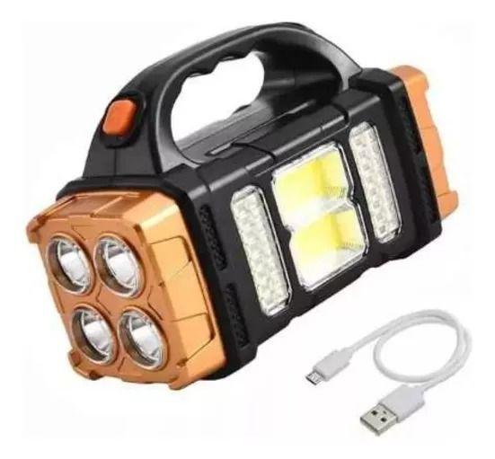 Linterna Super Led Spotlight Recargable Usb-2