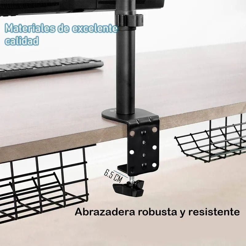 Soporte Para 2 Monitores 15-33 Pulgadas Ajustable Escritorio-4