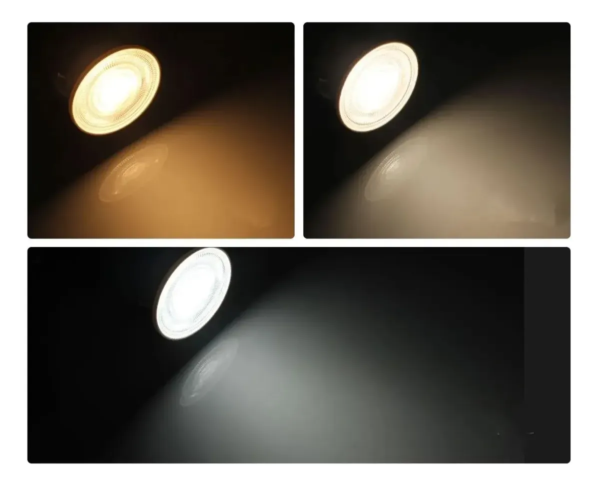 Pack10 Dicroico Ampolleta Gu10 7w Luz C lida Fria Neutral-2