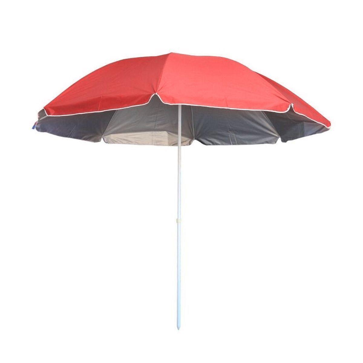 Quitasol Playero Verano 150 Cm Rojo-0