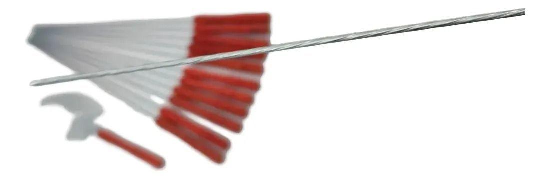 24 Fierritos Anticucho Brocheta Pincho Acero 32 Cm Asado-2