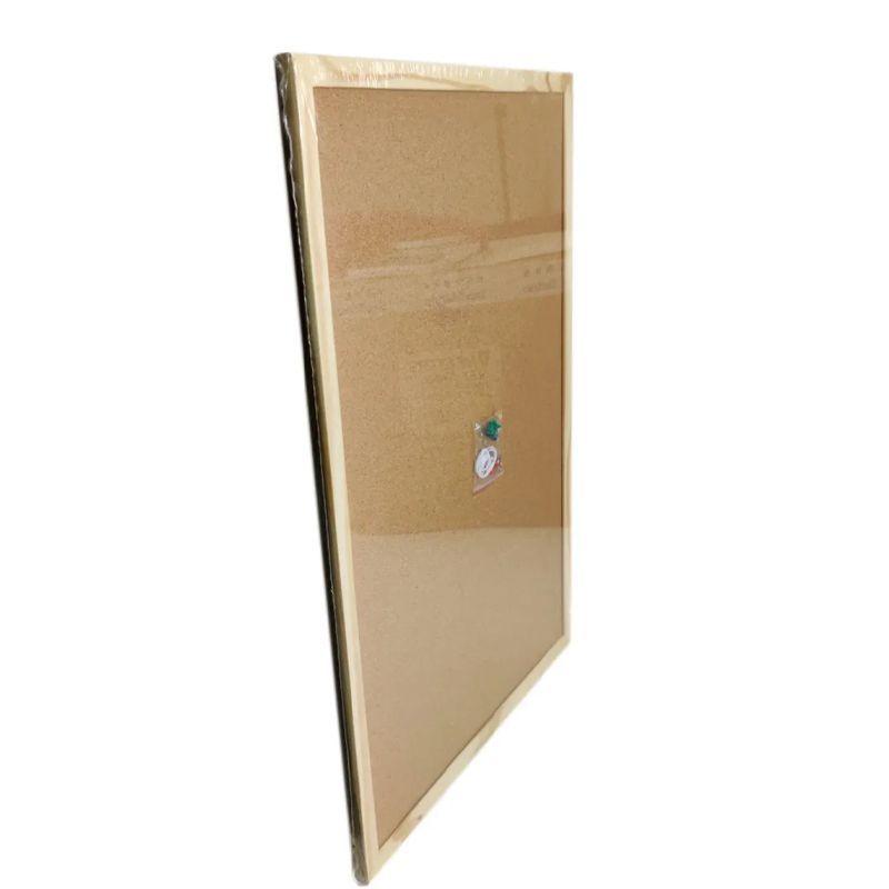 Pizarra Corcho 40x60 Cm Borde Madera Resistente Y Chinchetas-4