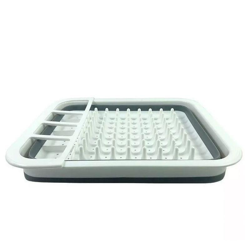 Escurridor Retráctil Para Platos, Cubiertos Y Tazas-6