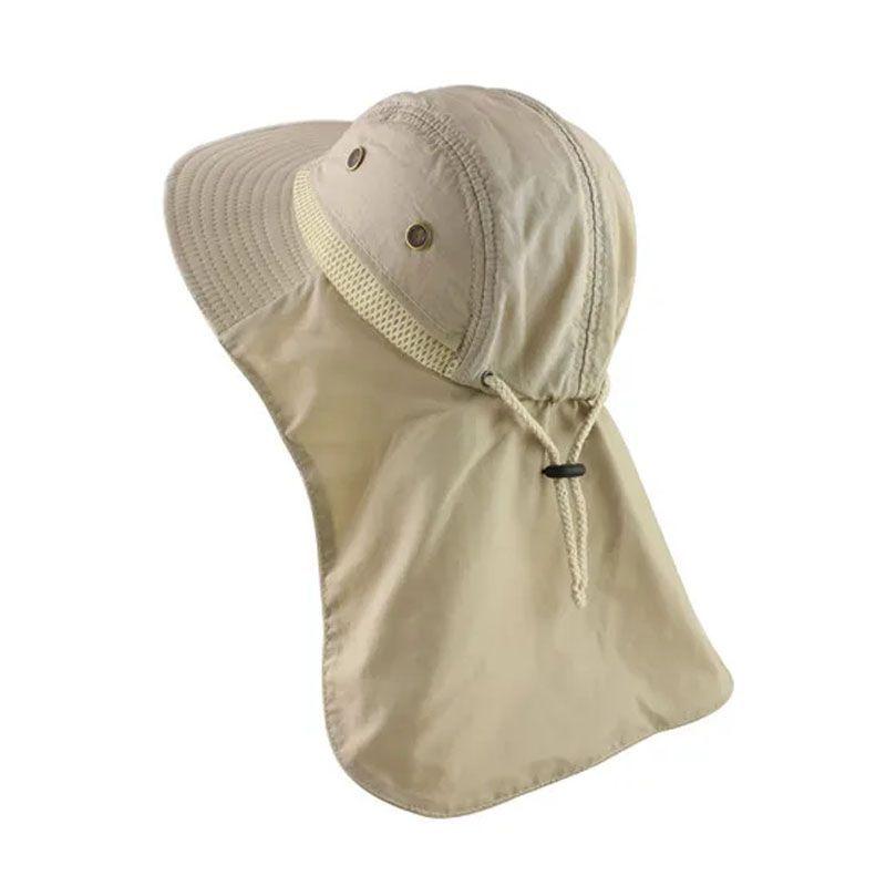 Sombrero De Verano Camping Pesca Boonie Beige-2