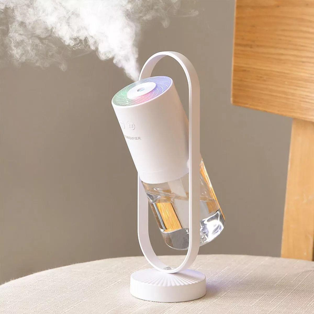 Humidificador Difusor Con Lámpara Proyección Para Casa Autos -4
