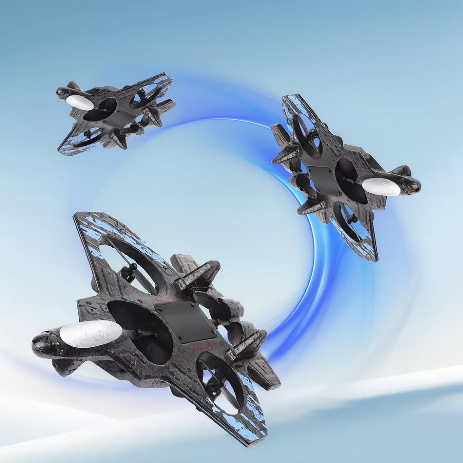 Avion A Control Remoto Acrobatico Jet De Rotacion 360 Grados-2