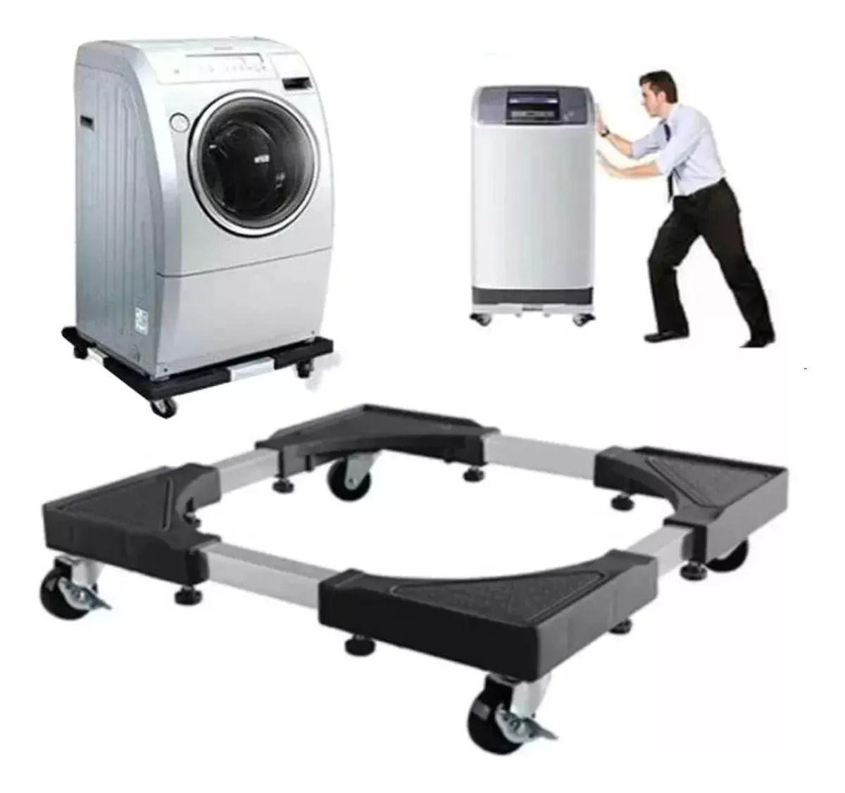Base Ajustable Ruedas Cocina Refrigerador Lavadora Multiusos-6