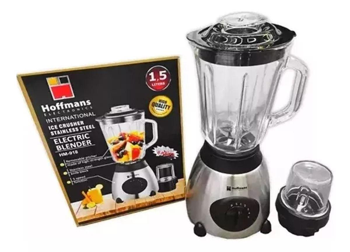 Licuadora Juguera Jarro De Vidrio Pica Hielo 1.5l-0