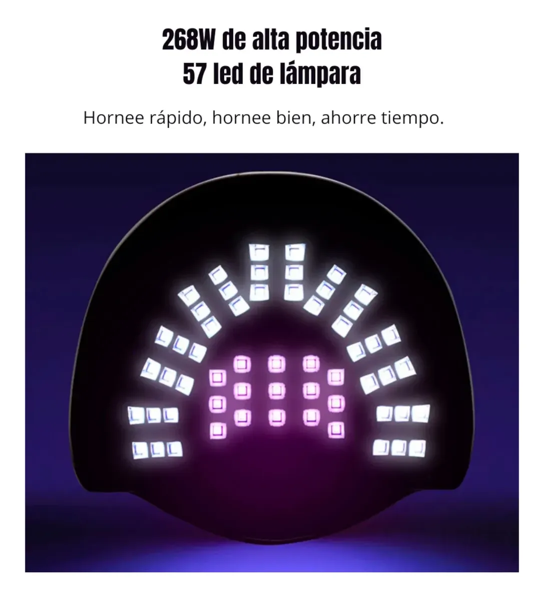 Lampara Para Unas Secadora Sun S2 Profesional 268w Cabina Uv-2