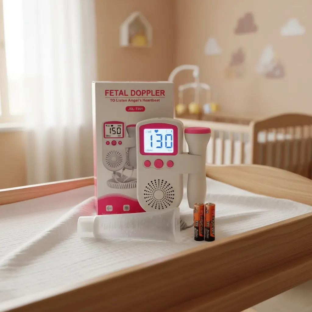 Monitor Fetal Doppler Latidos Fetales Corazón Bebé-4