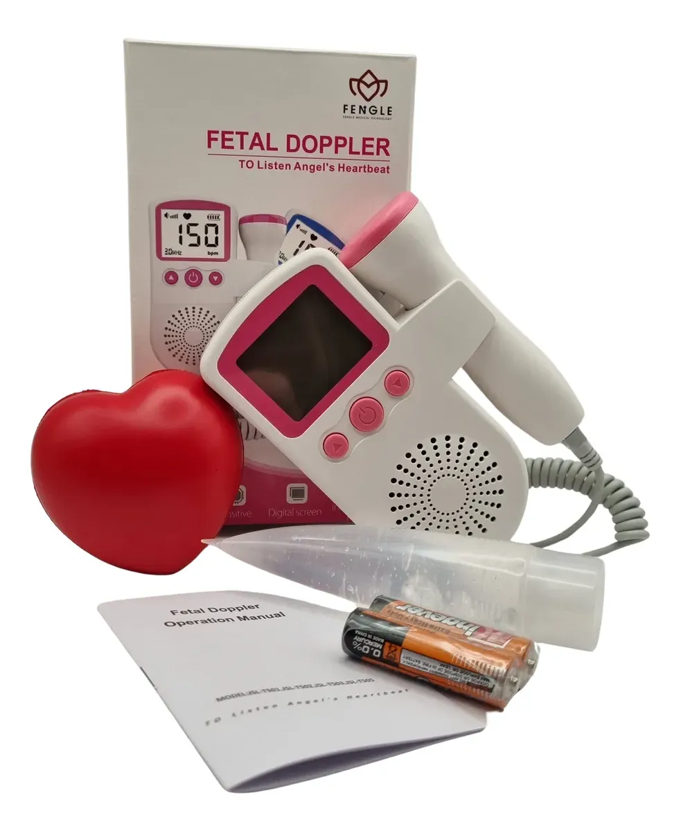 Monitor Fetal Doppler Latidos Fetales Corazón Bebé-5