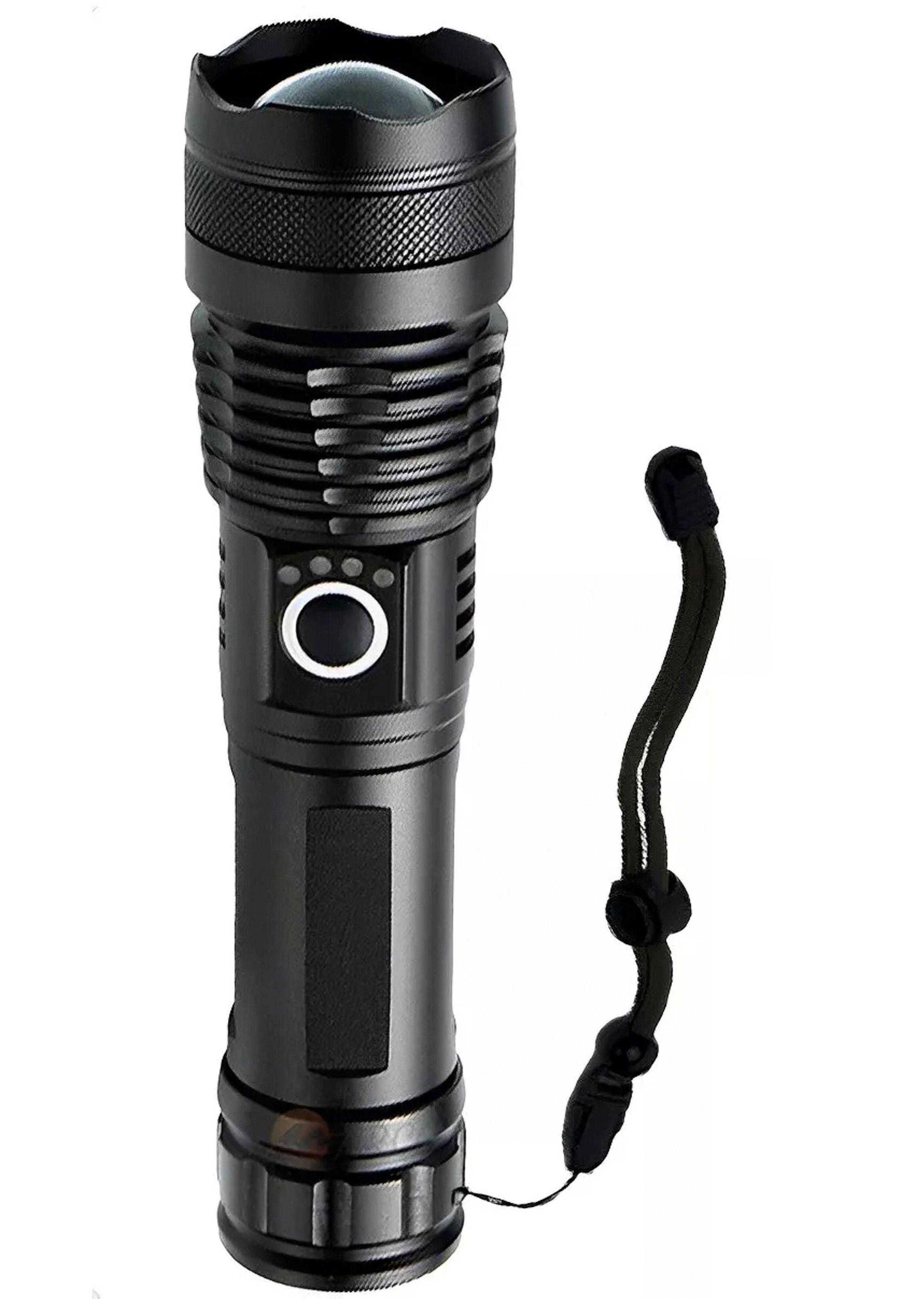Potente Linterna Tactica Militar Usb P50 Linternas Camping-0