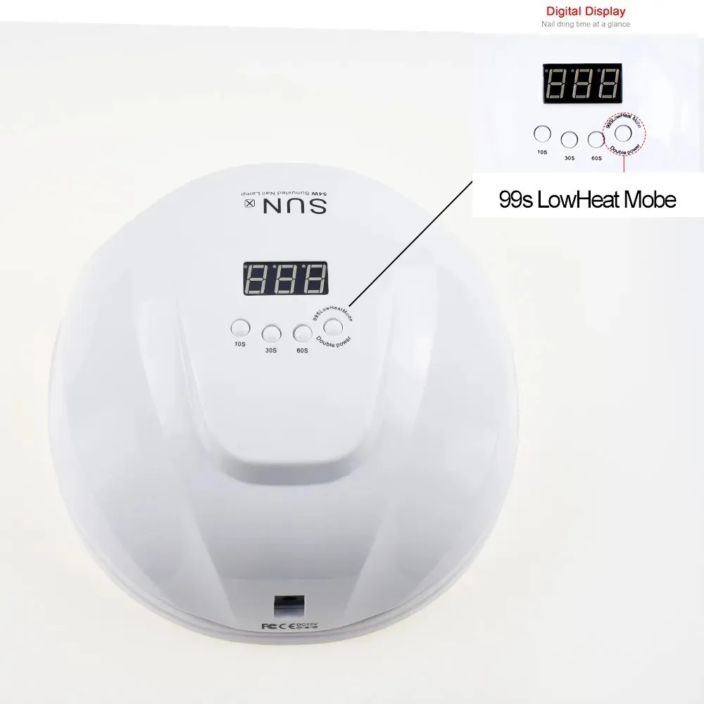 Lampara Led Uv Sun X 54w Esmalte Permanente-5