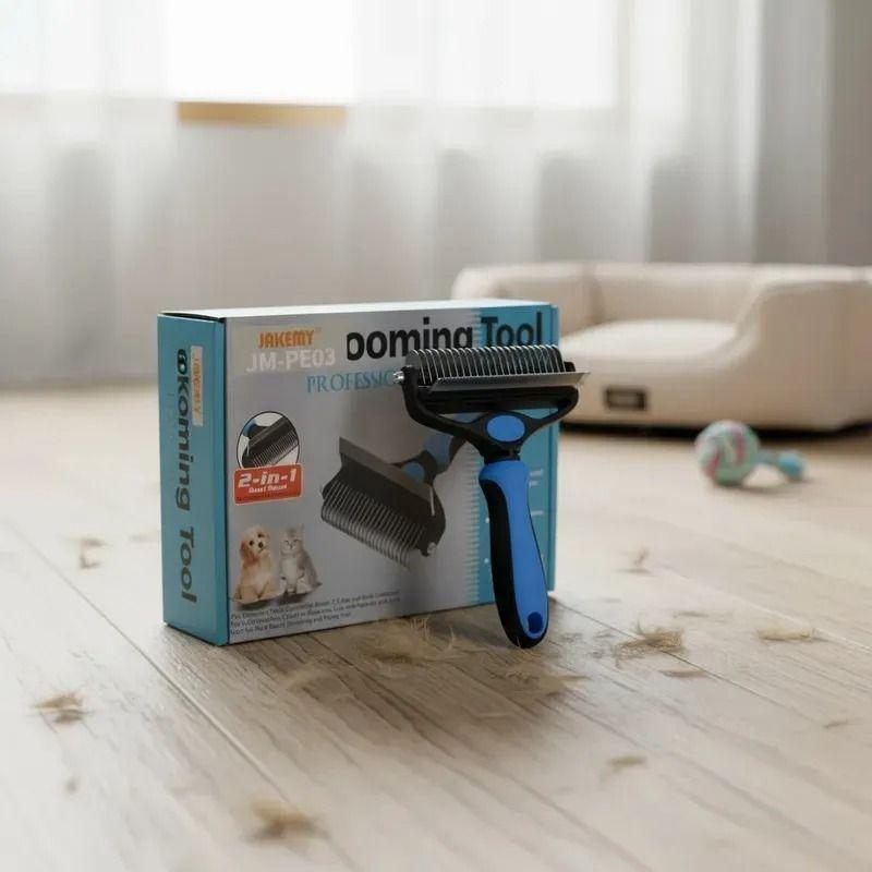 Cepillo 2 En 1 Perro Gato Peines-4