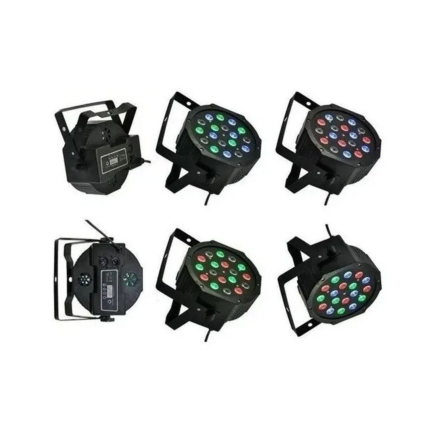 Proyector Led Rgb Dmx Luces Disco Luz Fiesta Rgb 1411-4