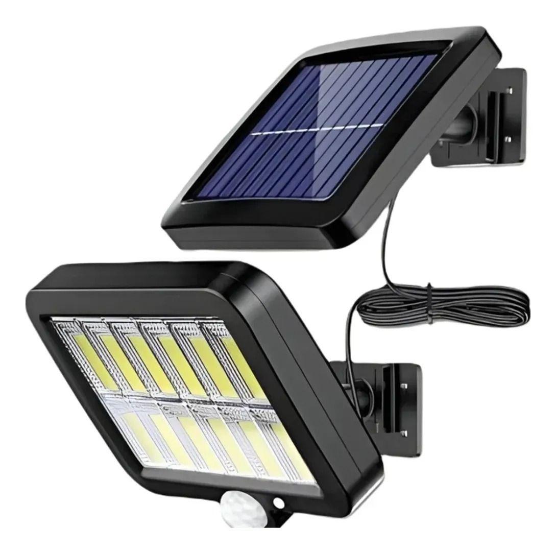 Pack X2 Foco Con Panel Solar-3