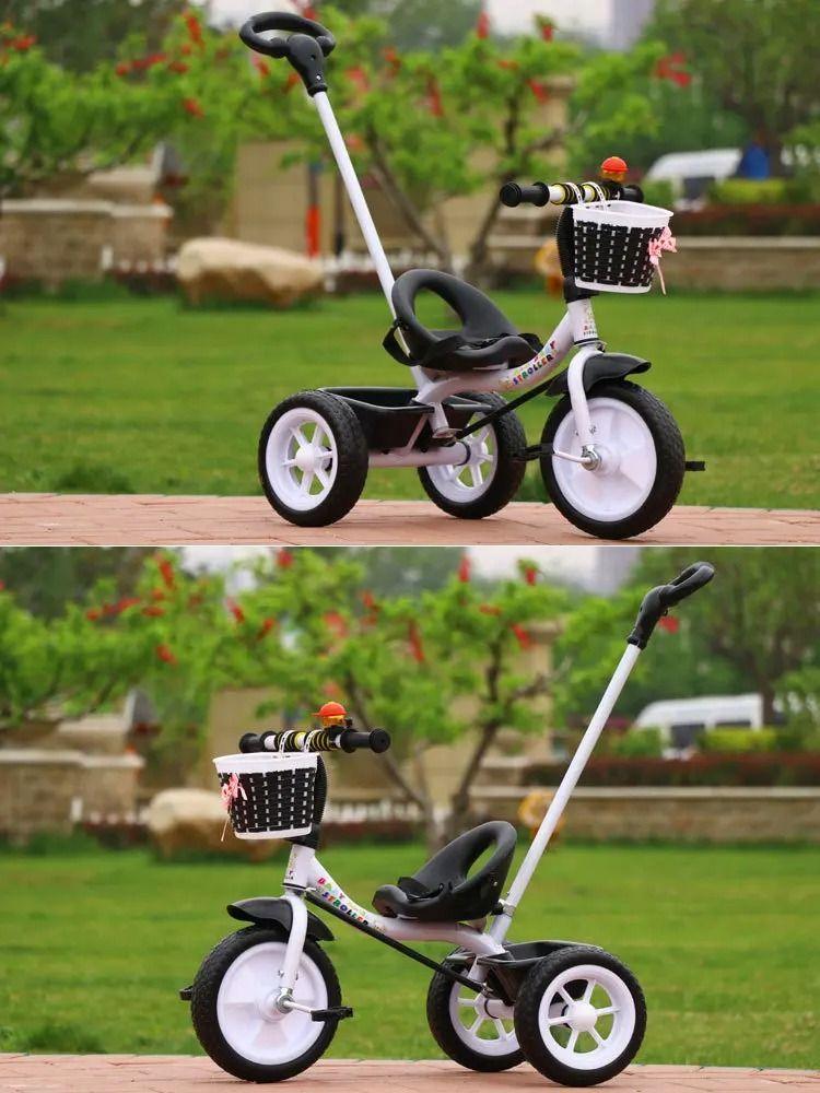 Triciclo Bicicleta Infantil Metálico Negro-3