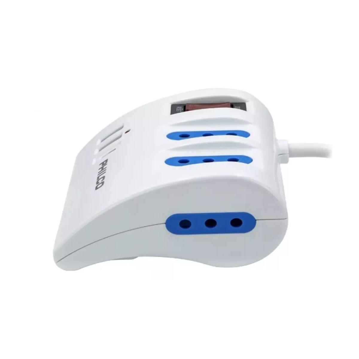 Alargador Extension Philco 3 Enchufes + 2 Usb + 1 Tipo C-3