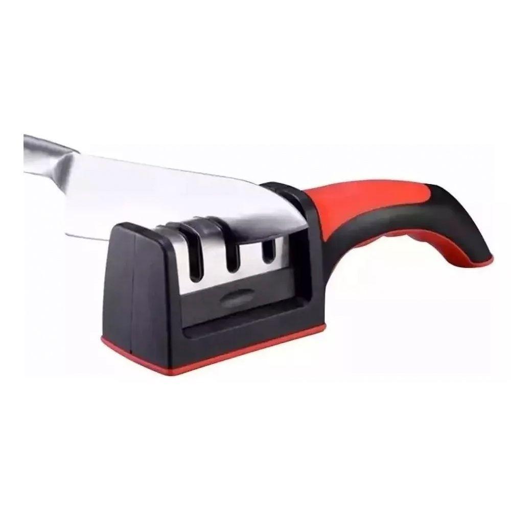 Afilador De Cuchillos Manual 3 Etapas Amolador Coc-3
