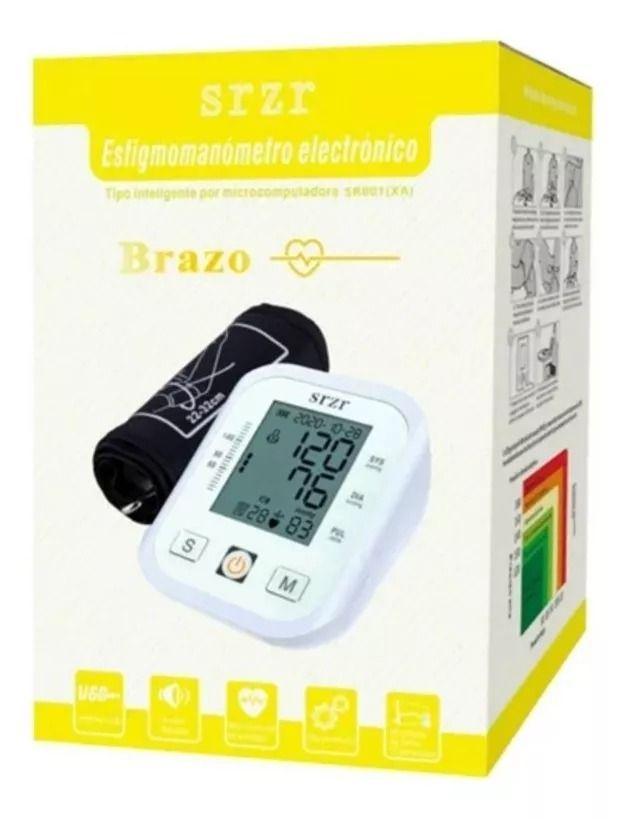 Tensiómetro Digital De Brazo Medidor Presion Arterial Pulso-3