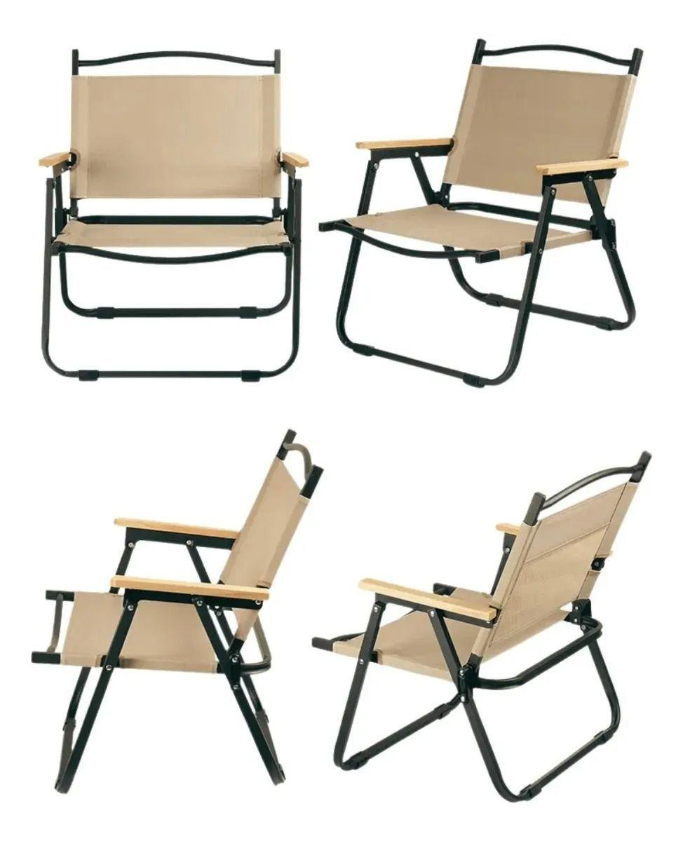 Silla Camping Plegable Portátil Playa Picnic Pesca-3