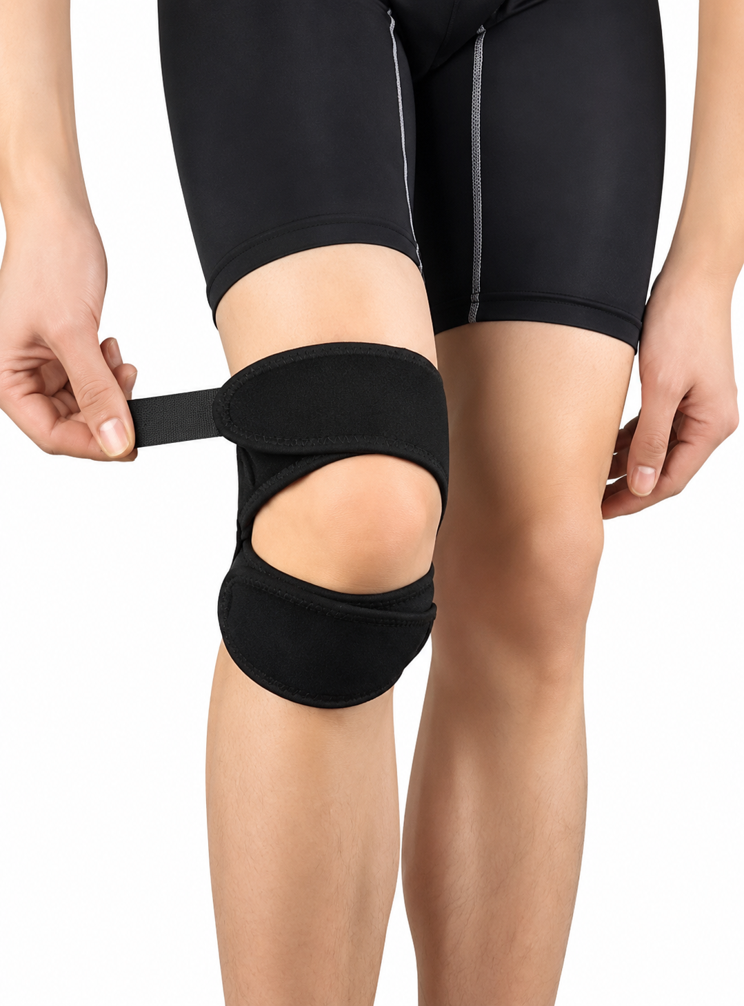 Pack X2 Rodillera Menisquera Doble Soporte Ortopedica Rotula-5