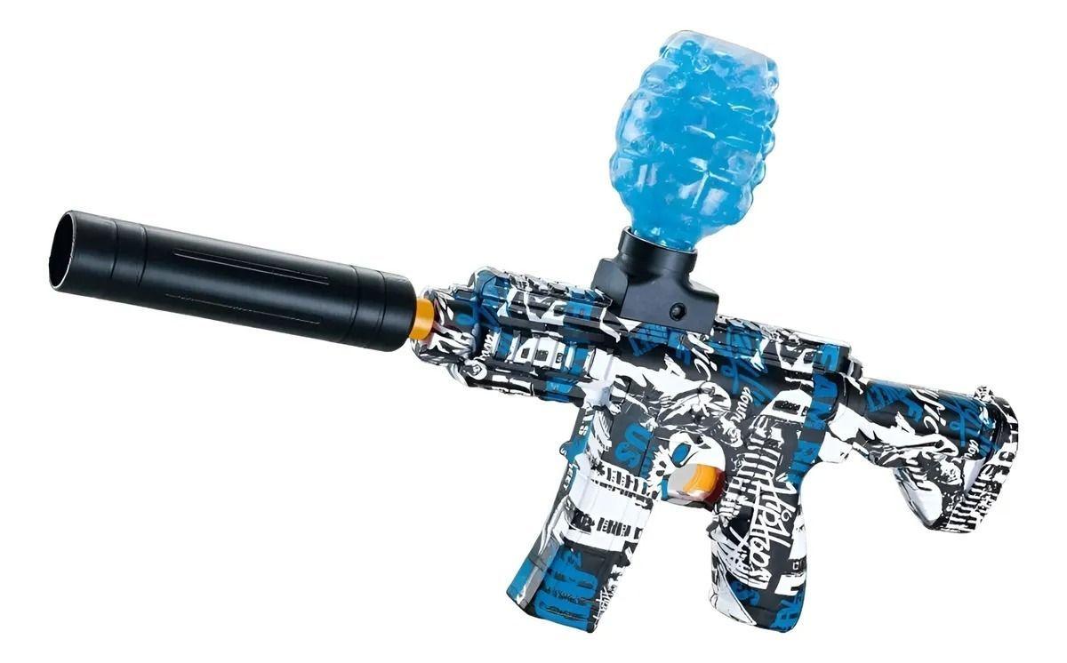 Pistola Hidrogel Disparo Automatico 6 Accesorios-5