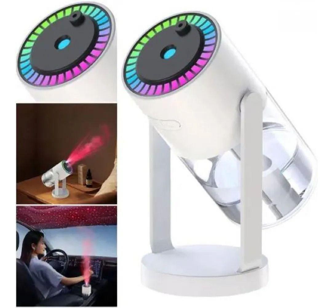 Humidificador Difusor De Aceite Con Proyector De Luz-4