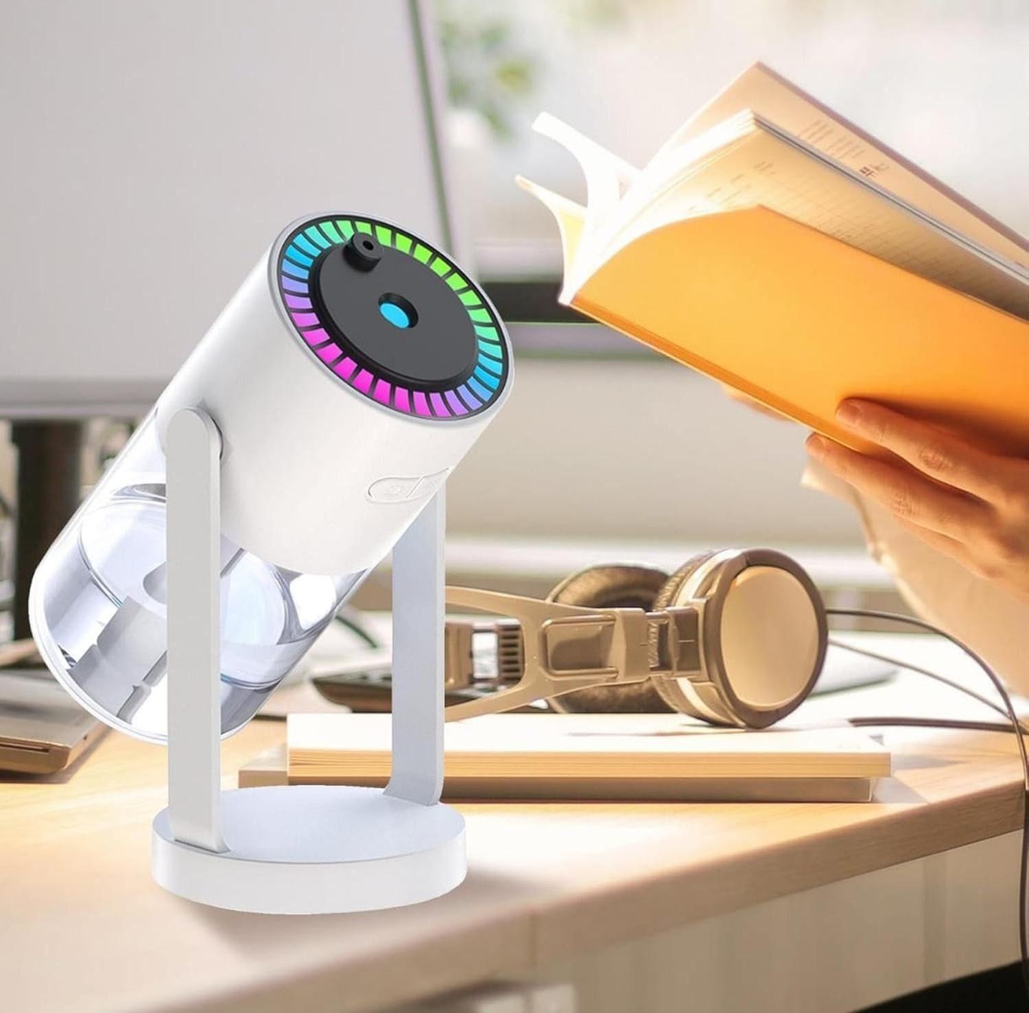 Humidificador Difusor De Aceite Con Proyector De Luz-5