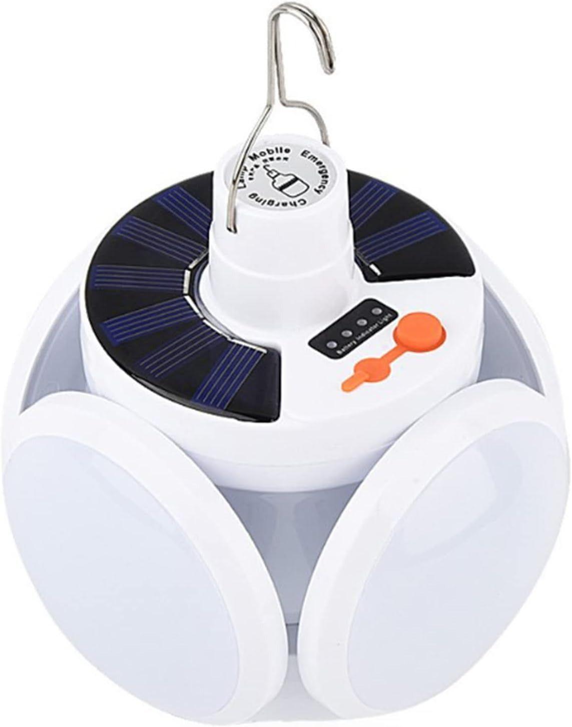 Ampolleta Solar Led De Emergencia Recargable /f297-3