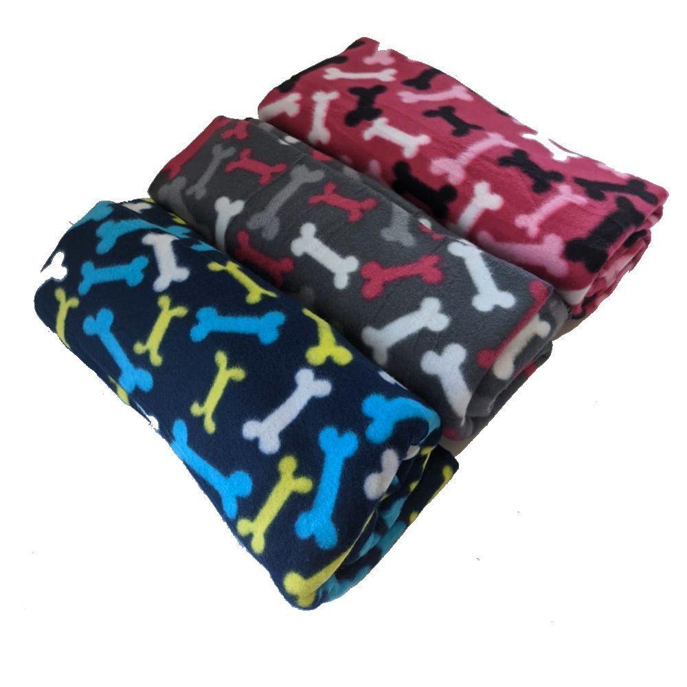Manta De Polar Para Mascotas Perros Y Gatos 120 X 90 Cms-4