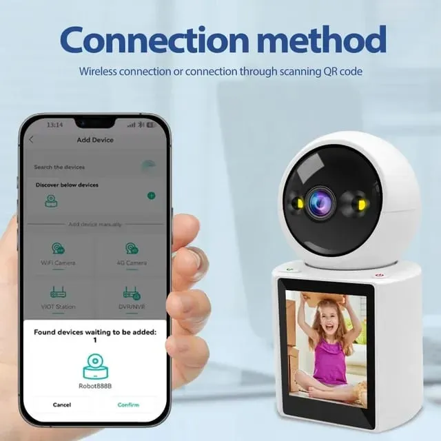 Cámaras De Seguridad Wifi Videollamada Bidireccional 1080p Blanco-2