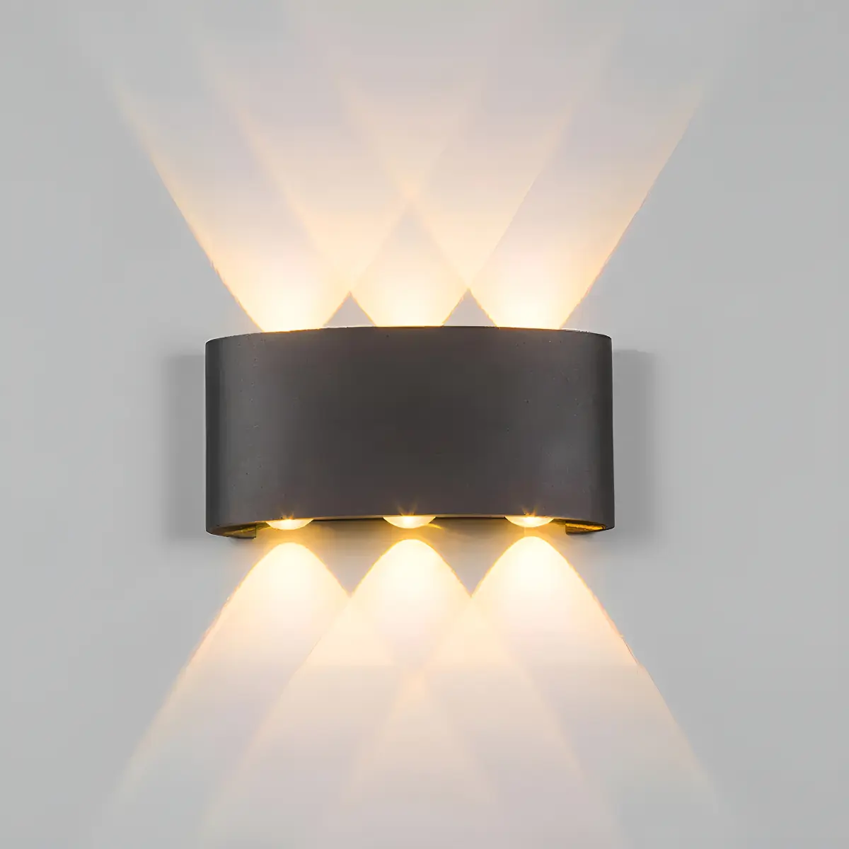 Aplique Led Pared Exterior 4w Ip65 Alumino-2