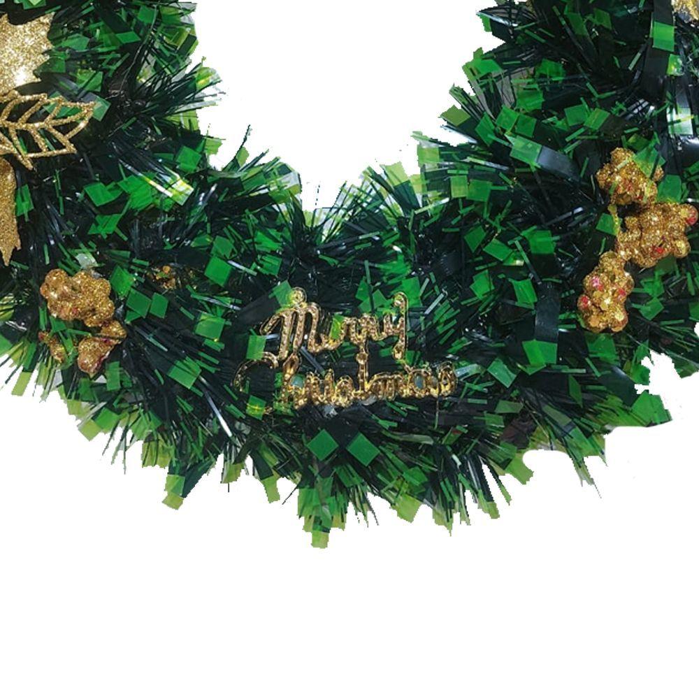 Adorno Navideño Corona Navidad Adorno Puerta 35 Cms Diseño 2-1