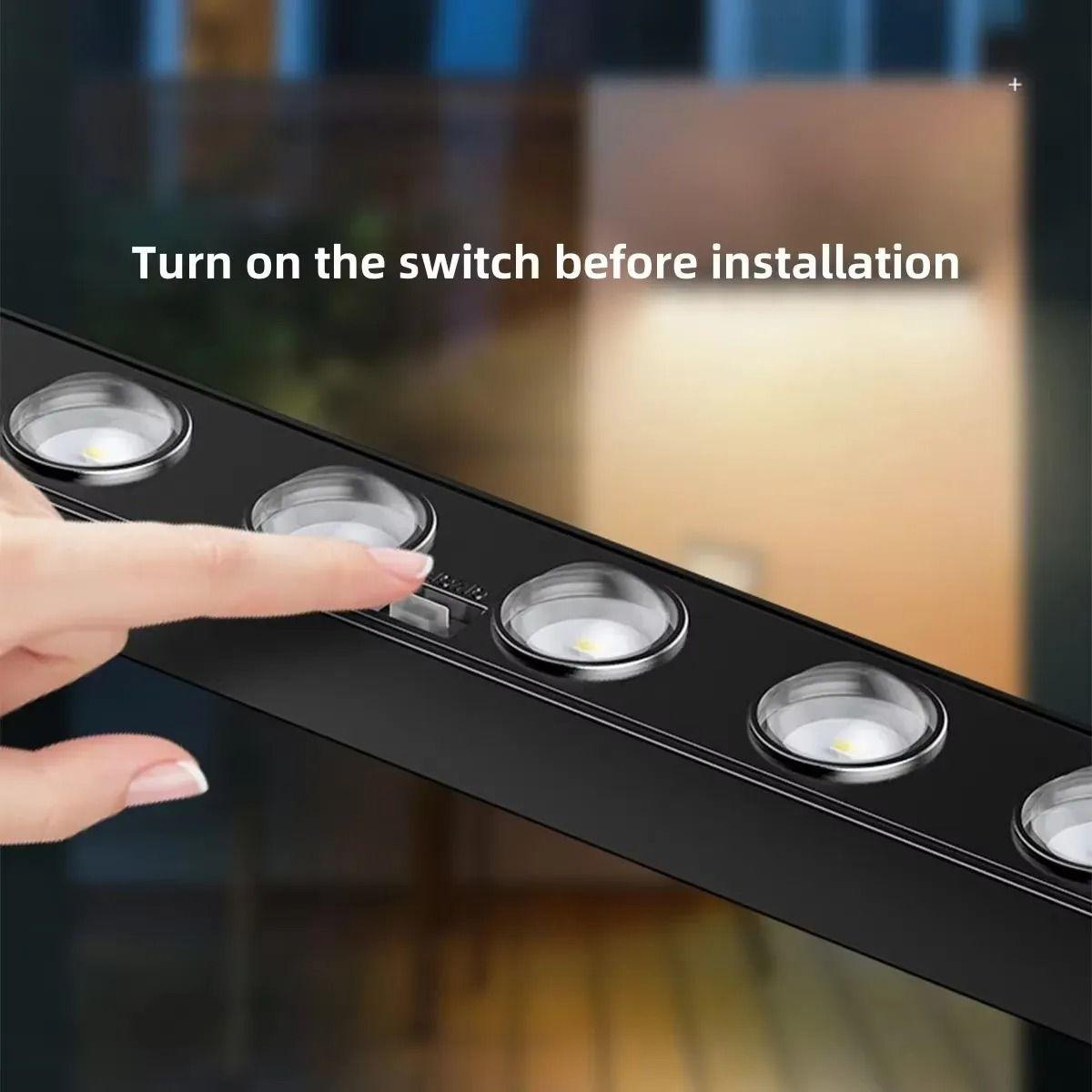 L mpara Aplique Solar 6 Led Impermeable Terraza Jard n-4