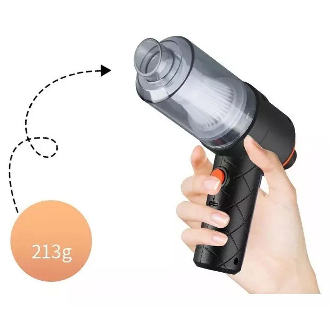Aspiradora Inalambrica Para Auto Apirador De Mano Recargable-3