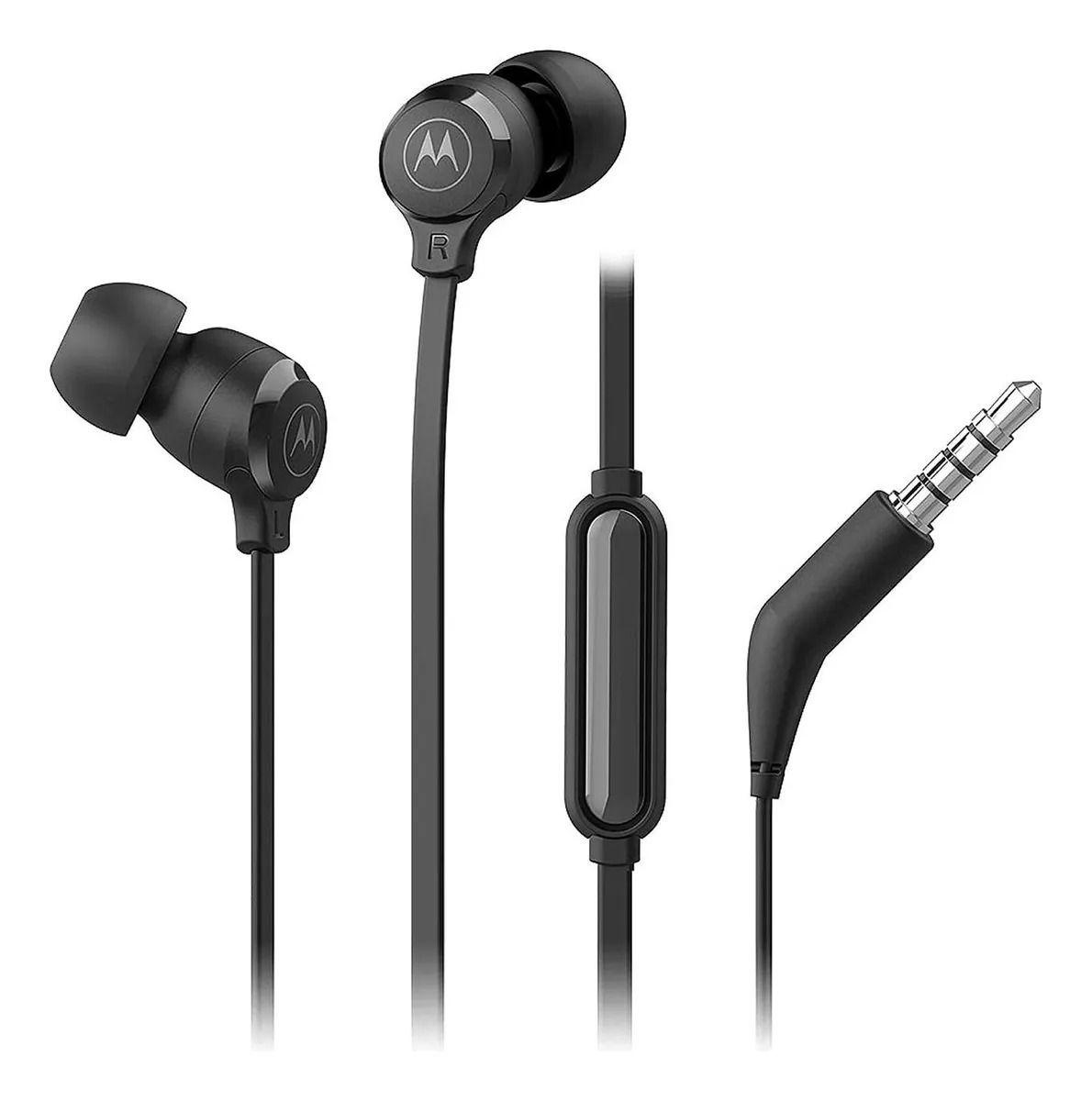 Earbuds3-s Audifono Moto M/libres Negro-0