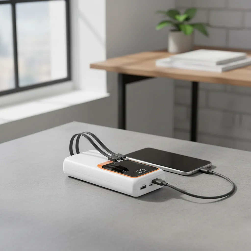 Cargador Portátil Power Bank 2 Cables 30000mah -3
