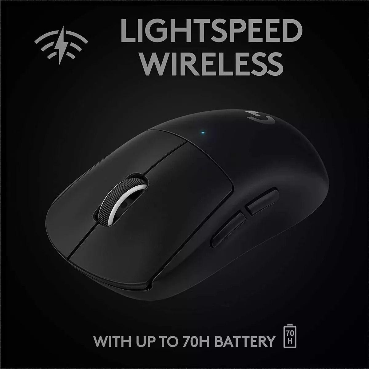 Mouse Gamer Inalambrico Logitech G Pro X Superlight Negro-1