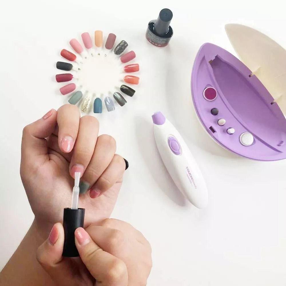 Juego De Manicura Y Pedicura Eléctrico 5 En 1 Touchbeauty-3