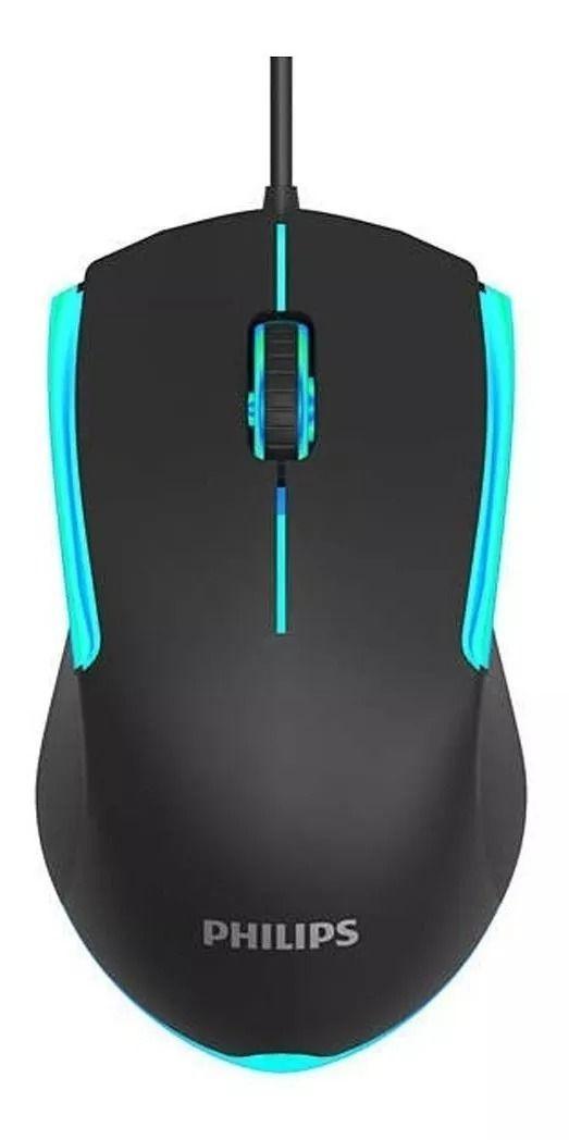 Mouse gamer de juego Philips Momentum SPK9314 G314 negro-0
