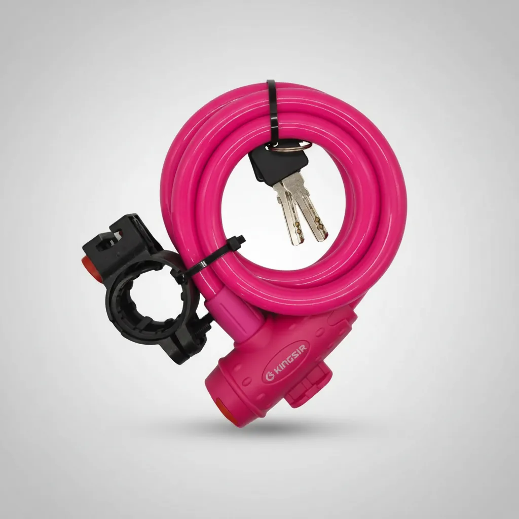 Candado Para Bicicleta Moto Traba Cadena Seguridad Multiuso-2